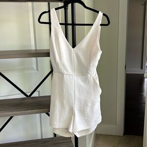 Wilfred white shorts romper!